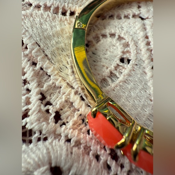 Kate Sade Squared Away Hinge Bangle Bracelet - Picture 3 of 8